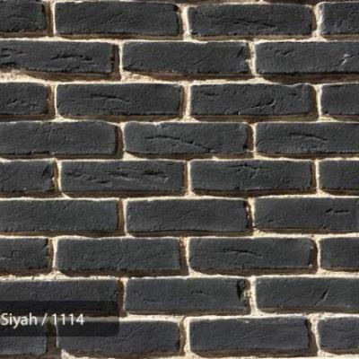 Dekoratif Antik Kultur Tuglasi Kaplama Siyah